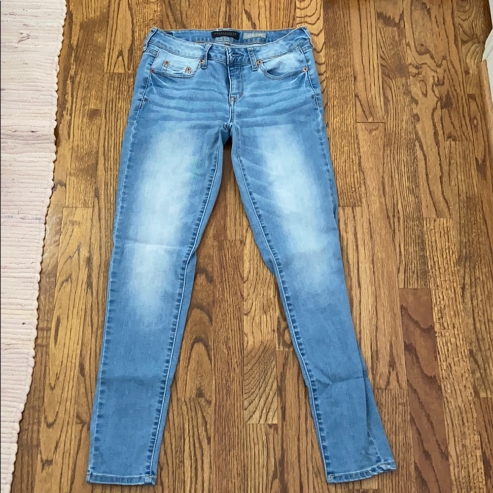 light wash jeggings